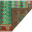 Tapis turquoise Balochi Musleh