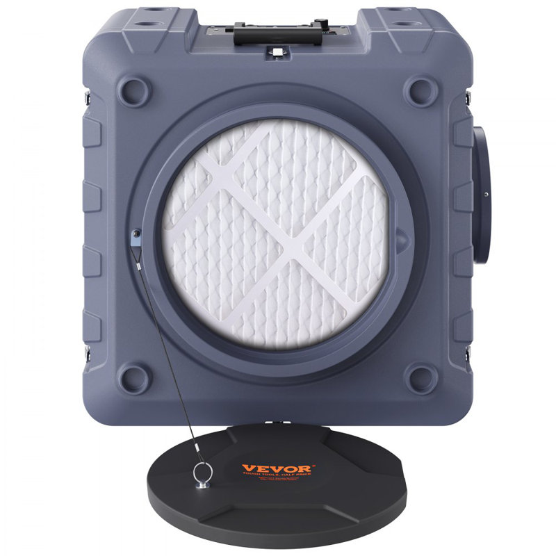 Air Scrubber with 3-Stage Filtration, Stackable Negative Air Machine 550 CFM, Air Cleaner with MERV10, Carbon, H13 HEPA, for Home, Industrial and Commercial Use