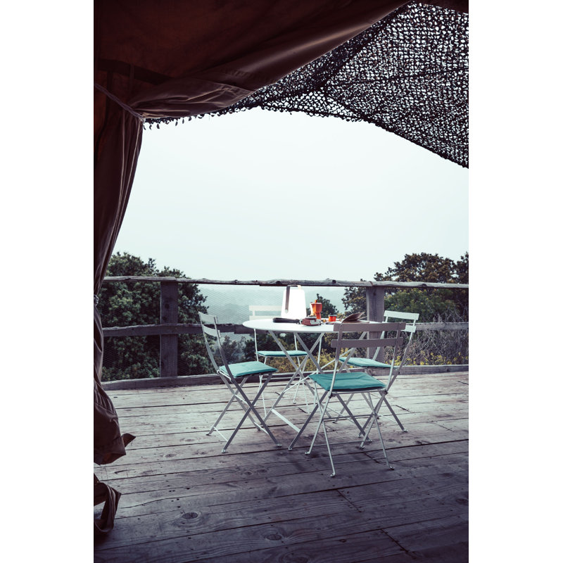 Bistro Outdoor Dining Side Chair, Cotton