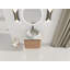 Meuble-lavabo mural avec lavabo d'art en céramique-1065694179