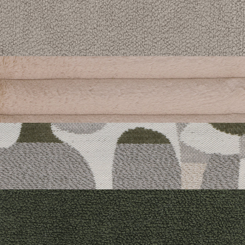 Canapé modulaire rembourré 3 pièces Fayette Greige