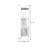 White Modern pvc Standard Bookcase-118728580