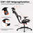Franich Nylon Office Chair with Headrest-2072497187