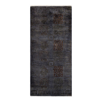Fine Vibrance One-of-a-Kind 2' 8" x 5' 10" Hand Knotted Area Rug