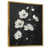 Toile avec cadre flottant or
