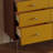 Bright Yellow Creative Storage 9-drawer Cabinet