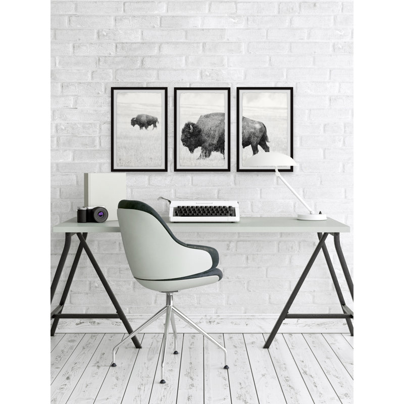 Andish Keep Moving - 3 Piece Single Picture Frame Print