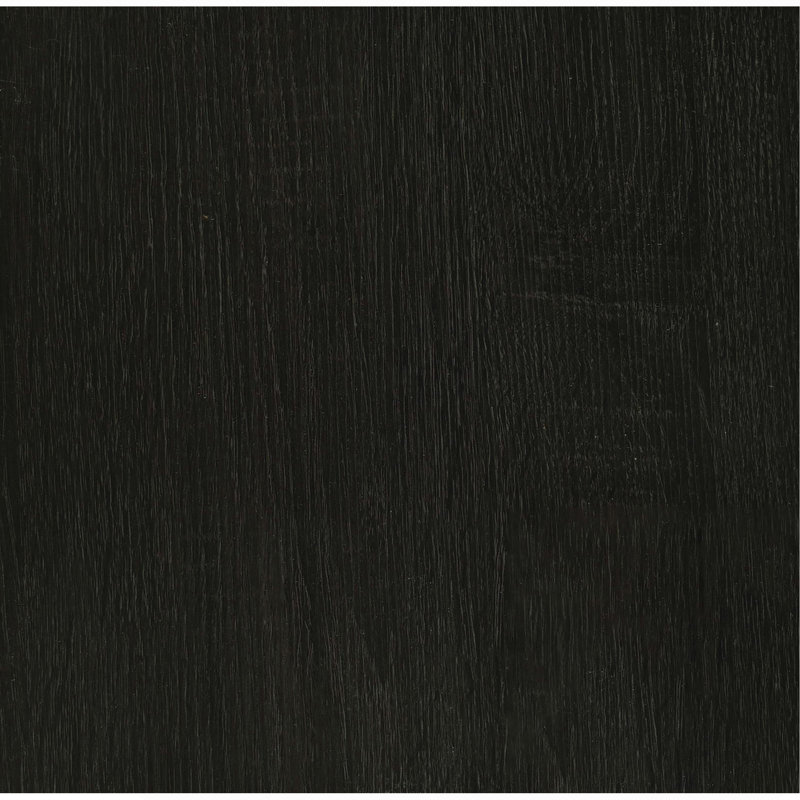 Table basse ronde gris foncé et nickel noir