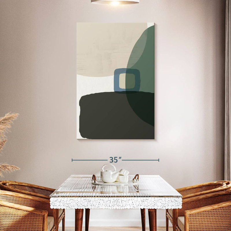 Avery Mid-Century abstrait I, H 48 po x l 32 po