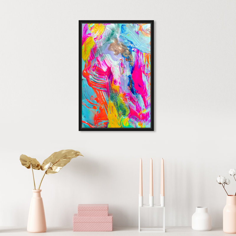 " Its On ", 15" H x 10" W, Black Framed