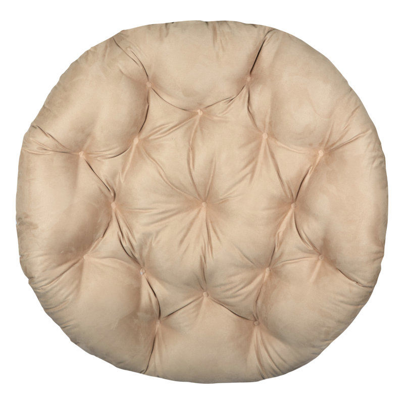 Indoor Papasan Seat Cushion, 45 X 6 Inches, Tan