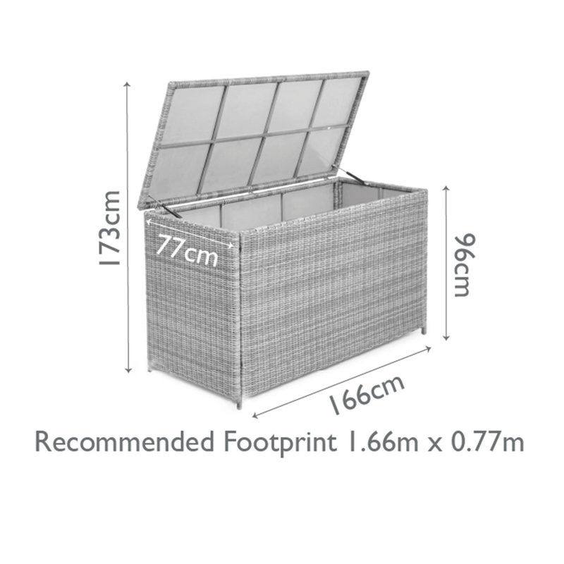 Large Rattan Storage Box