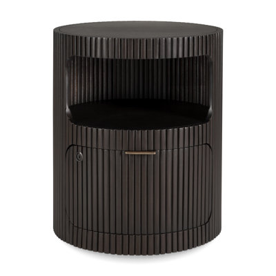 Boomerang drawer unit - varnished mahogany - dark brown