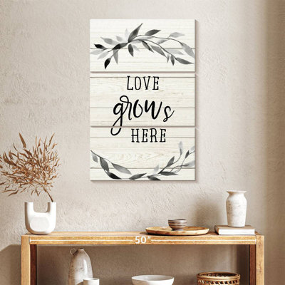Plaque murale Kema Love Grows