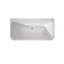 Spa autoportant moderne pour baignoire en acrylique de 59 po