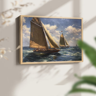 Nautical Series-CCXXVI -Framed Print - Restickable