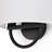 13inch Flush Mounted Wall Sconces with Half-Round Shades