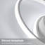 Aymar 2-Light 40cm Led Flush Mount Ceiling Light-958515718-958515717