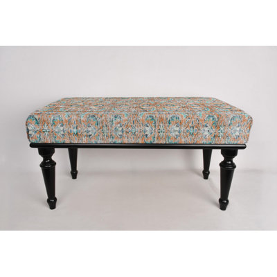 Cotton Upholstered Bench