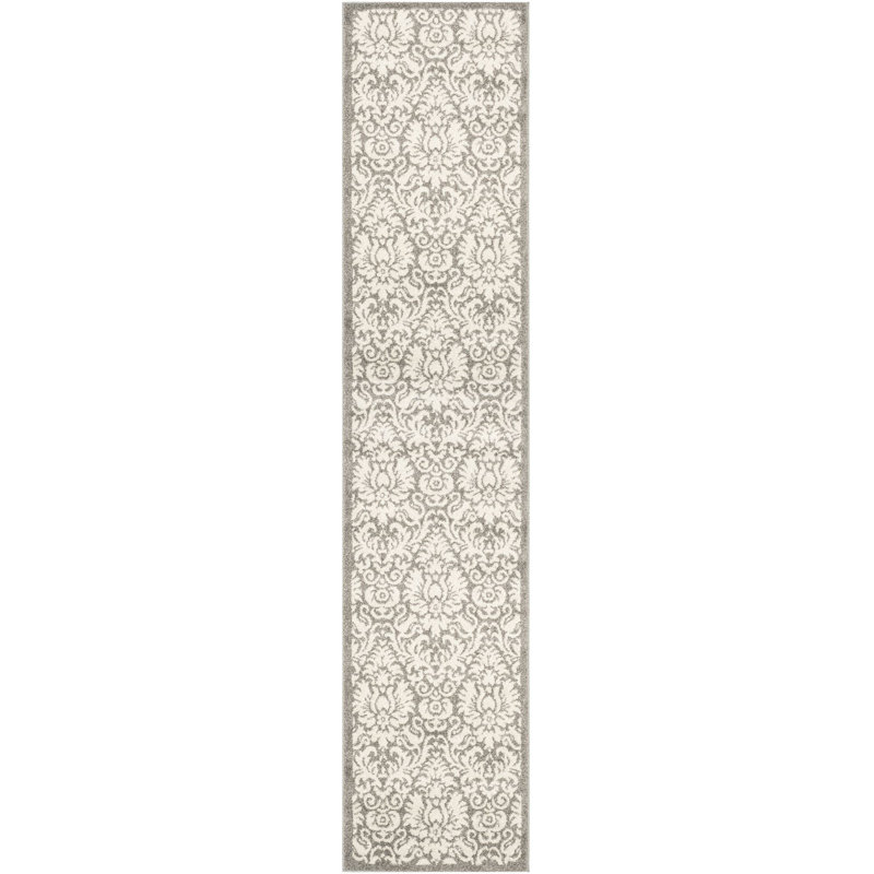 Carman Performance Floral Rug, Runner 2'3" x 9'