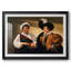 The Fortune Teller (version du Louvre) - Caravage - reproduction encadrée avec passe-partout et verre - c. 1595-1800301400-1800301402-1800301406