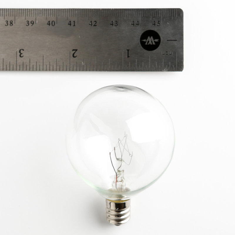 7 W E12/Candelabra 2400 K Smart Bulb, Clear