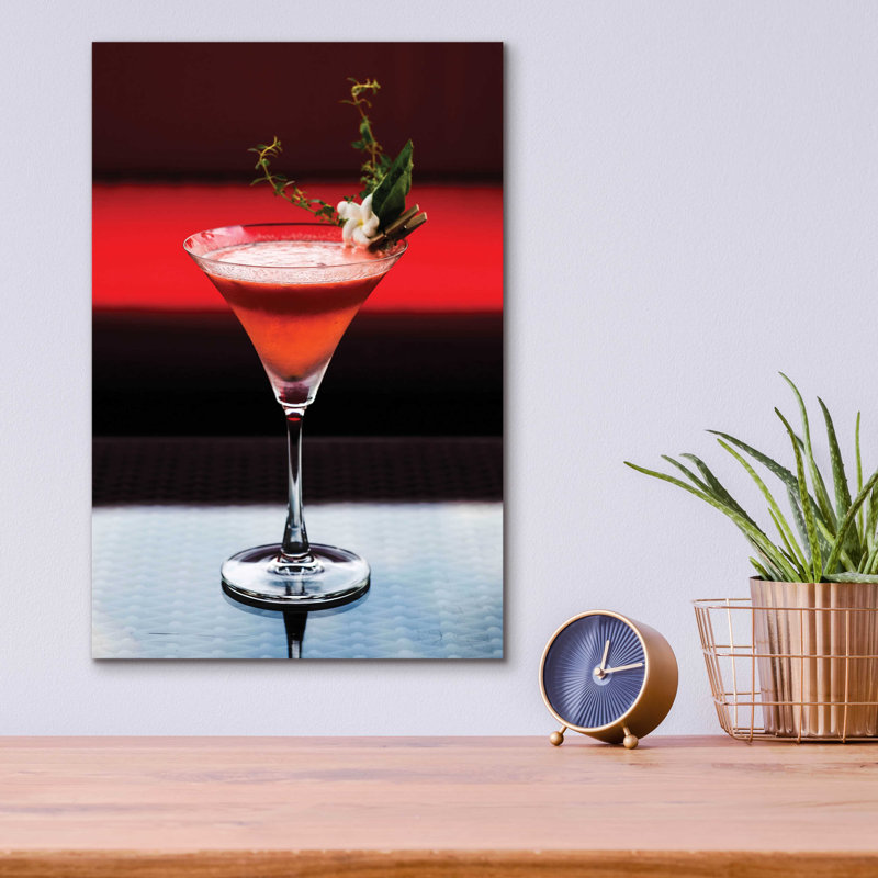 Art mural en verre acrylique Latitude Run®, H 16 po x l 12 po x P 0,13 po