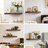 2 Pieces Floating Shelves, Wall Shelf Display Shelves for Living Room/Bedroom/Bathroom/Kitchen-1233567939-1233567940