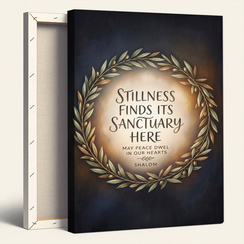 «Stillness Sanctuary», reproduction d'art sur toile, ensemble de 1, 18"H x 12"W, Wrapped Canvas