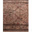 Tapis rose noué à la main de conception unique Holsworth - rose