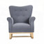 Chaise berçante moderne à haut dossier et chaise berçante confortable-111400469