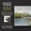 Foothills With Lake - Imprimé encadré - Restickable-1895800474-1895800475