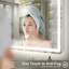 Miroir de salle de bain / de salle de bain anti-buée à DEL certifié Aevar avec garantie de 3 ans UL-1548697356