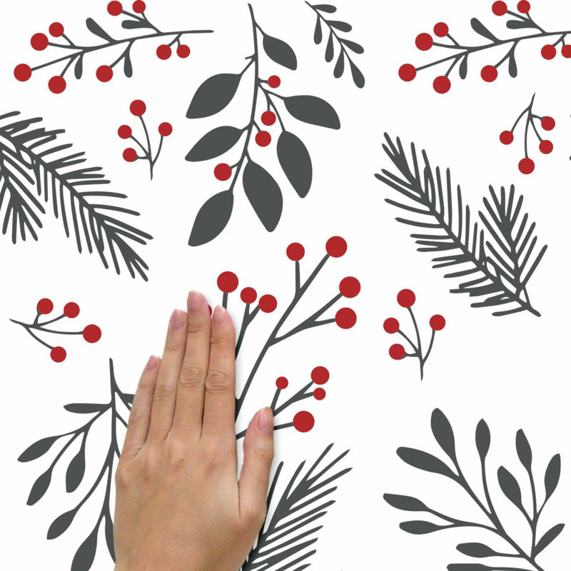 Plants & Flowers Non-Wall Damaging Wall Decal