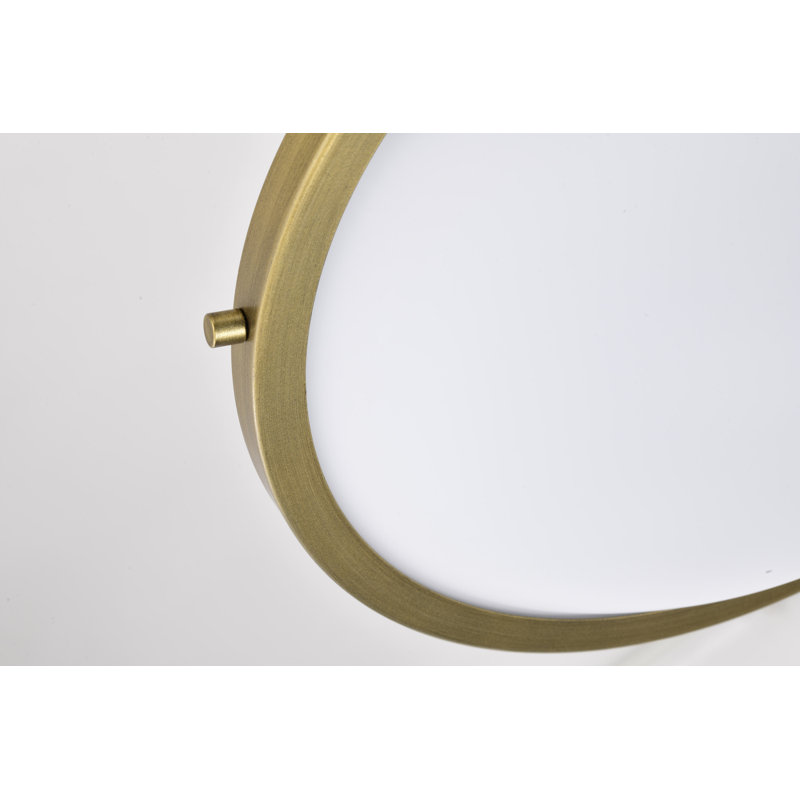 Plafonnier encastré en verre Arbaz, Noir mat, H 8,13 po x l 14 po x P 14 po