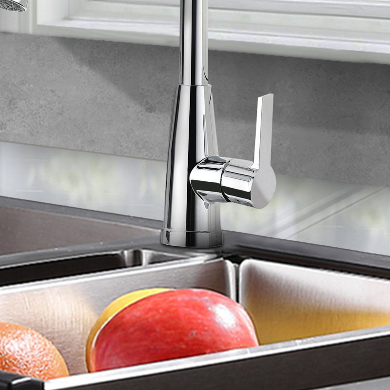 Topcraft Single Handle Single Hole Pull Down Kitchen Sink Faucet