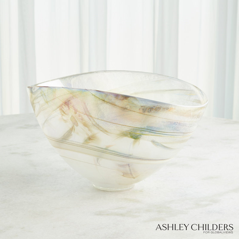 Maura Oval Bowl-Lg, 10" H x 17" W x 11.25" D