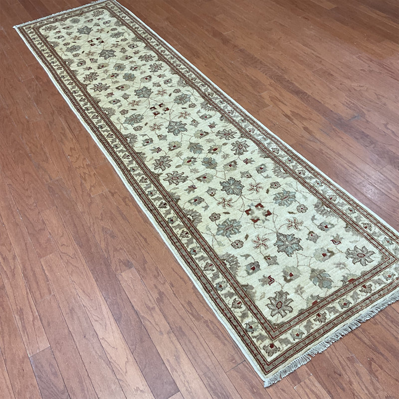  Handmade Oushak Wool Runner