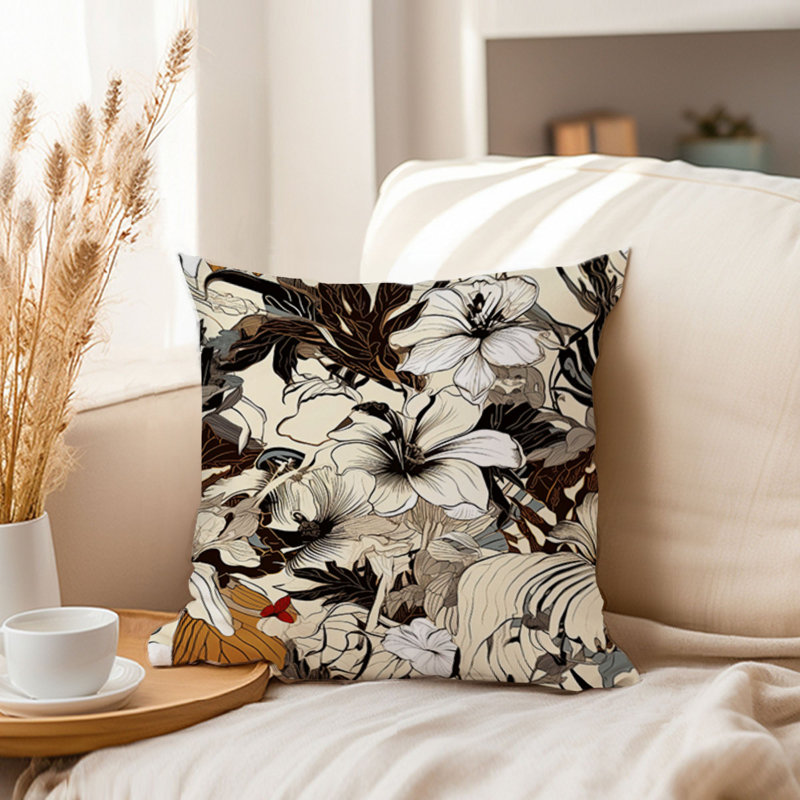 Floral Luxe Flowers XI Modern, 20"H x 20"W