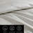 Vera Wang Speckled Satin Weave Grey Comforter Set-100255309
