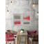 «Pink and Grey II Diptych», ensemble de 2 reproductions sur toile-29488730