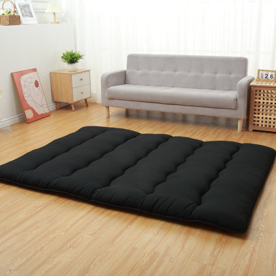 Japanese Futon Mattress Tatami Mat Floor Mattress Extra Thick Folding Floor Lounger Foldable & Portable Roll Up Camping Mattress by NANAN