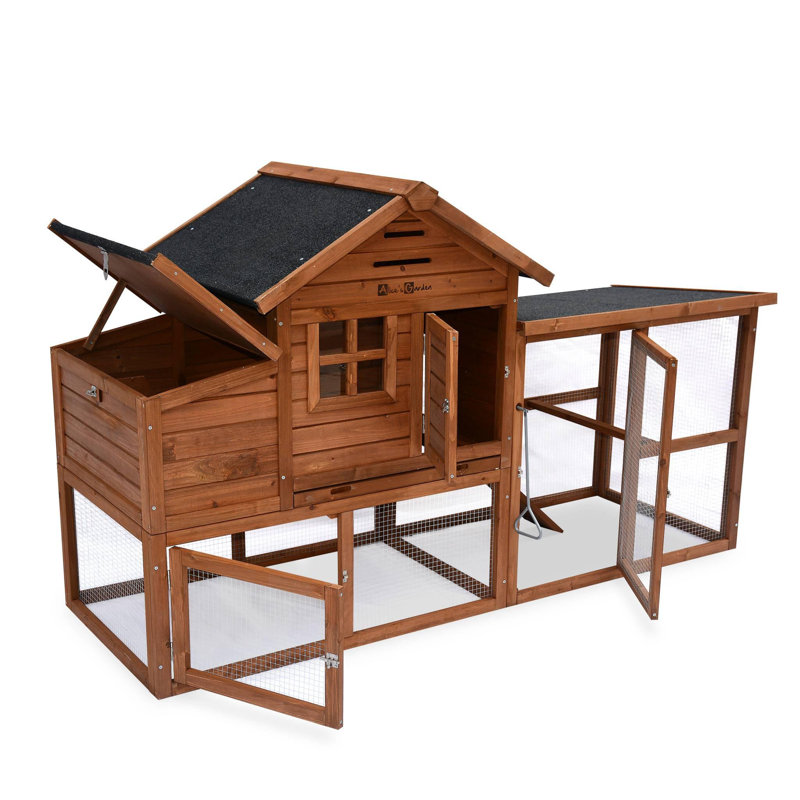 Bernice Chicken Coop with Chicken Run