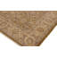 Tapis oriental ivoire / brun en laine noué à la main 5 pi 9 po x 7 pi 10 po Silke