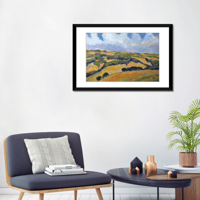 « california hills », reproduction sur toile