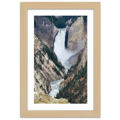 Waterfall - Single Picture Frame Print