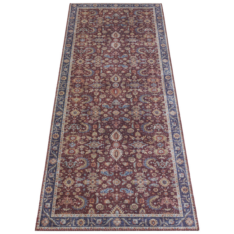 Vivana Tufted Bordeaux Red Rug