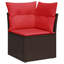 Ensemble de canapé de patio 7 pièces avec coussins en rotin de polyester-868747833-868747838