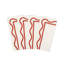 Colorblock Embroidered Linen Napkins (Set of 4)-655114323