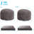 Trule Bean Bag Chairs For Adults, 2 In 1 Bean Bag Chairs, Convertible Bean Bag With Filler For Gaming Large Foam, Bean Bags With Washable Soft Velvet Cover For Living Room-1455949433